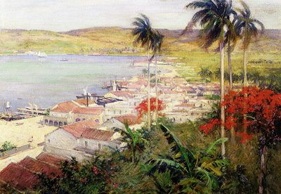 Die Landung, 1904 von Willard Leroy Metcalf